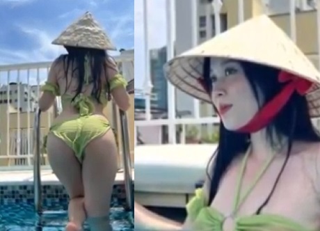 Cao Thanh Tuyền Pengen Banget Ngesep Kontol Langsung di Kolam Renang