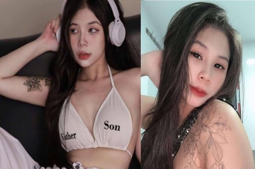 Memek Gia Hân basah kuyup berciut-ciut, cairan memek meluber